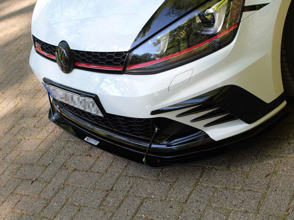 Front Racing Splitter Vw Mk7 Gti Clubsport (2016-2017) - Wayside Performance 