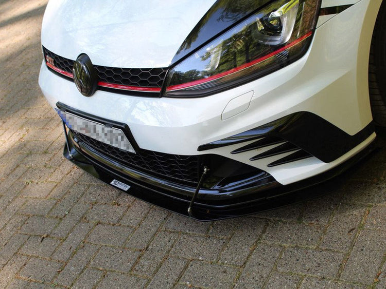 Front Racing Splitter Vw Mk7 Gti Clubsport (2016-2017) - Wayside Performance 