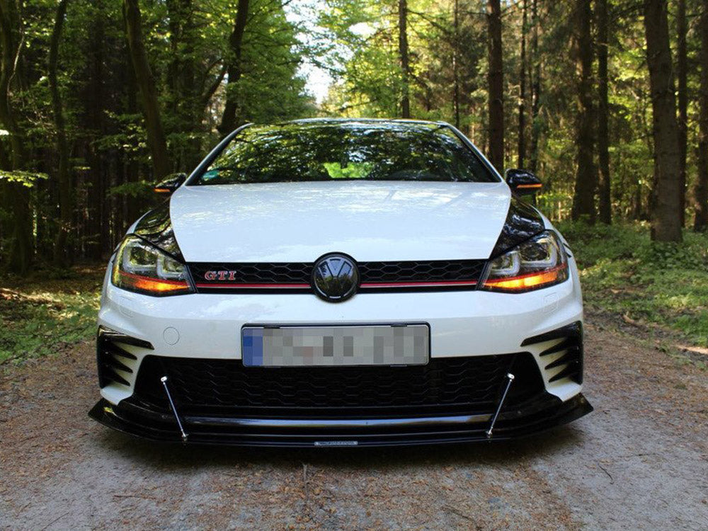 Front Racing Splitter Vw Mk7 Gti Clubsport (2016-2017) - Wayside Performance 