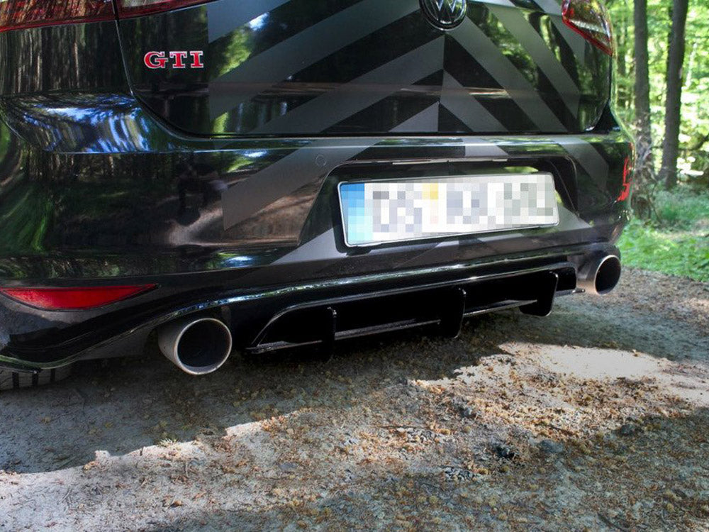 Rear Diffuser Vw Mk7 Gti Clubsport (2016-2017) - Wayside Performance 