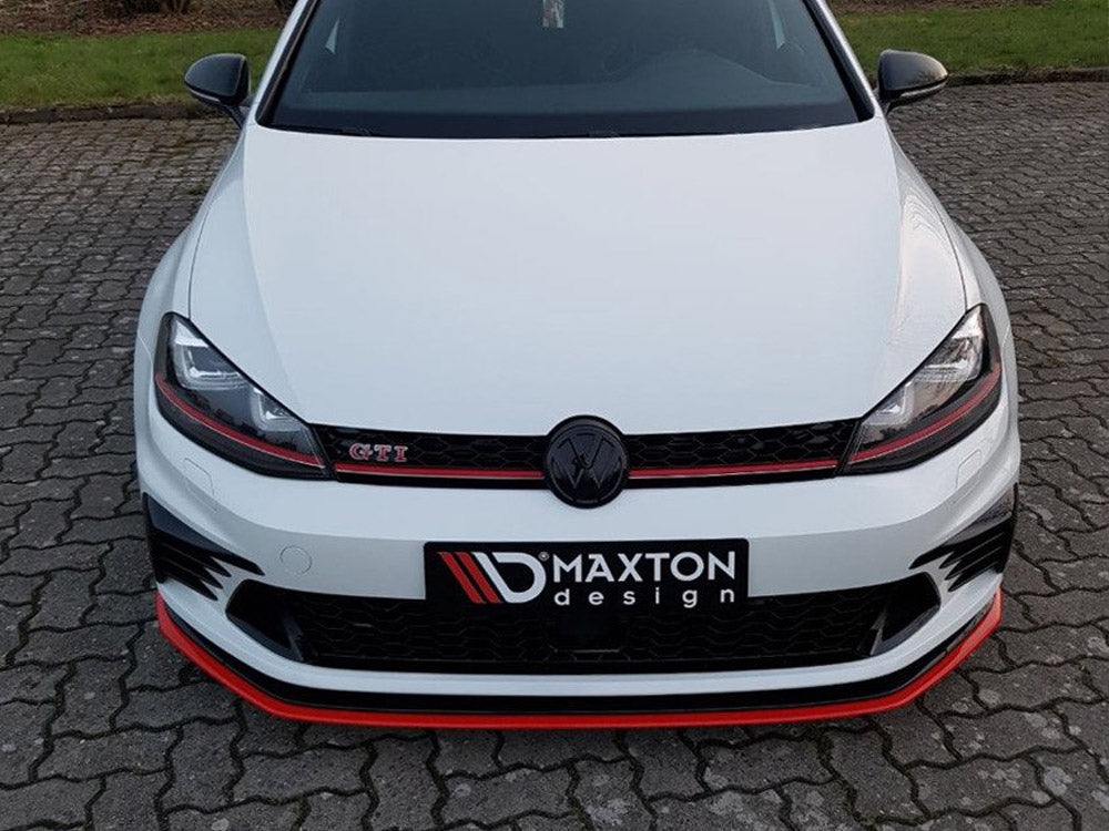 Front Splitter Vw Golf Mk7 Gti Clubsport (2016-2017) - Wayside Performance 