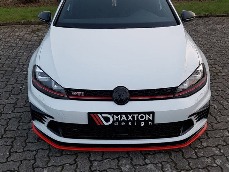 Front Splitter Vw Golf Mk7 Gti Clubsport (2016-2017) - Wayside Performance 