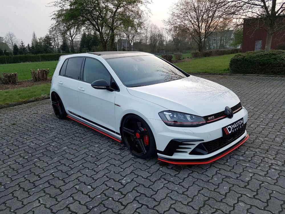 Front Splitter Vw Golf Mk7 Gti Clubsport (2016-2017) - Wayside Performance 