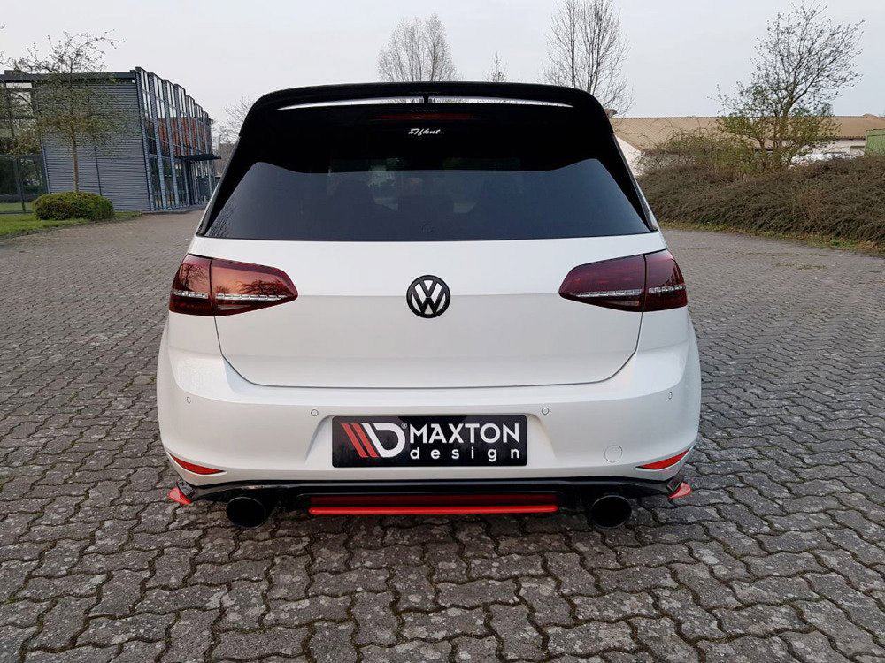 Central Rear Splitter Vw Golf Mk7 Gti Clubsport (2016-2017) - Wayside Performance 