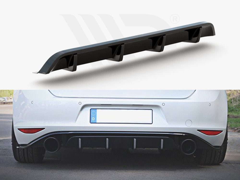 Rear Valance Vw Golf Mk7 Gti Clubsport (2016-2017) - Wayside Performance 