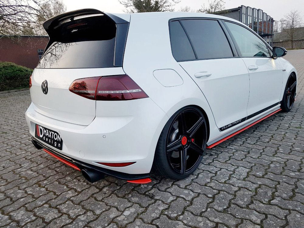 Rear Side Splitters Vw Golf Mk7 Gti Clubsport (2016-2017) - Wayside Performance 