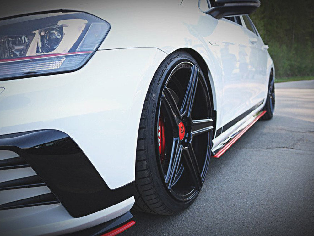 Side Skirts Diffusers Vw Golf Mk7 Gti Clubsport (2016-2017) - Wayside Performance 