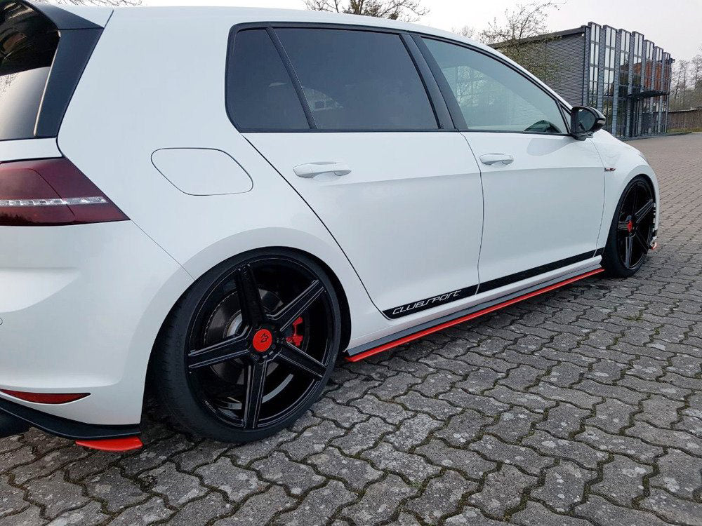 Side Skirts Diffusers Vw Golf Mk7 Gti Clubsport (2016-2017) - Wayside Performance 
