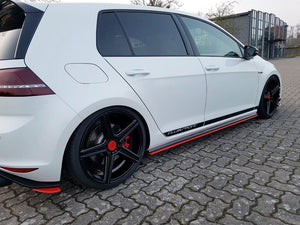 Side Skirts Diffusers Vw Golf Mk7 Gti Clubsport (2016-2017) - Wayside Performance 
