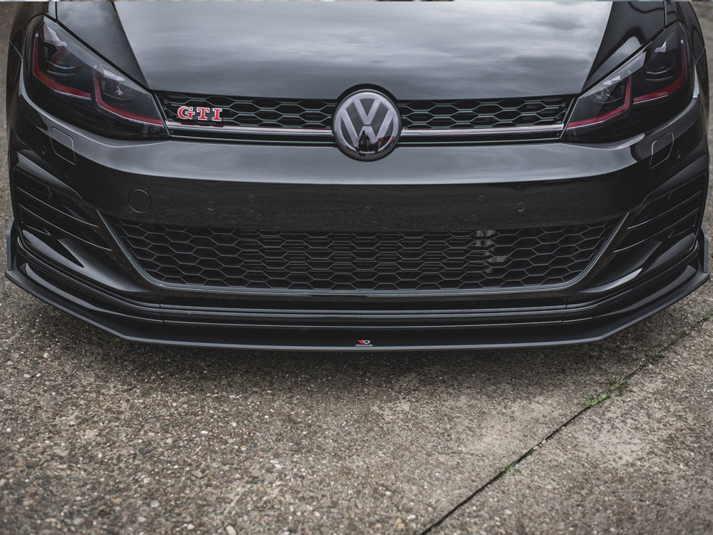 Maxton Racing Front Splitter Vw Golf Mk7.5 Gti Tcr (2019-2020) - Wayside Performance 