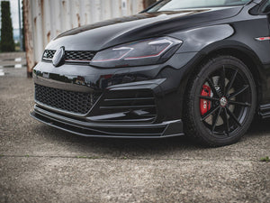 Maxton Racing Front Splitter Vw Golf Mk7.5 Gti Tcr (2019-2020) - Wayside Performance 