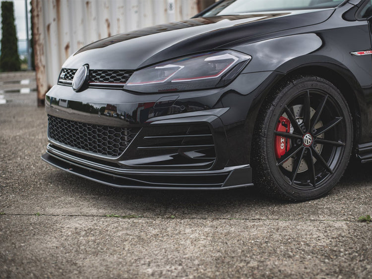 Maxton Racing Front Splitter Vw Golf Mk7.5 Gti Tcr (2019-2020) - Wayside Performance 