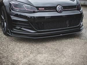 Maxton Racing Front Splitter Vw Golf Mk7.5 Gti Tcr (2019-2020) - Wayside Performance 