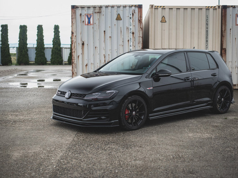 Maxton Racing Front Splitter Vw Golf Mk7.5 Gti Tcr (2019-2020) - Wayside Performance 