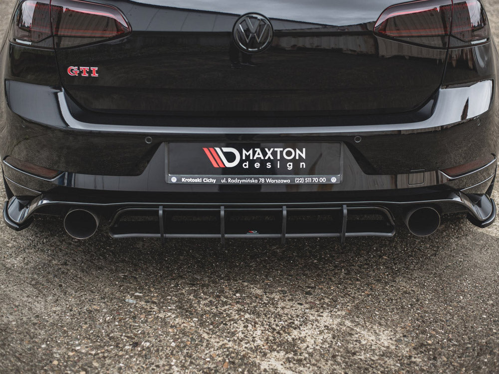 Maxton Racing Rear Diffuser Vw Golf Mk7.5 Gti Tcr (2019-2020) - Wayside Performance 