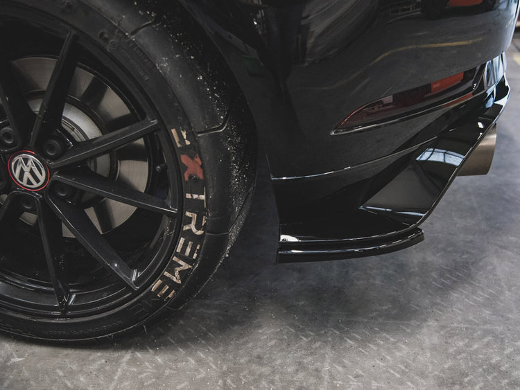 Rear Side Splitters VW Golf MK7.5 GTI TCR (2019) - Wayside Performance 
