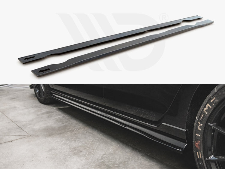 Side Skirts Splitters Vw Golf Mk7.5 Gti Tcr (2019) - Wayside Performance 