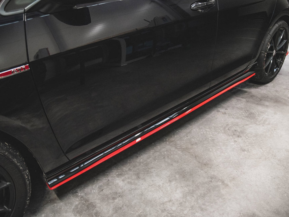 Side Skirts Splitters Vw Golf Mk7.5 Gti Tcr (2019) - Wayside Performance 
