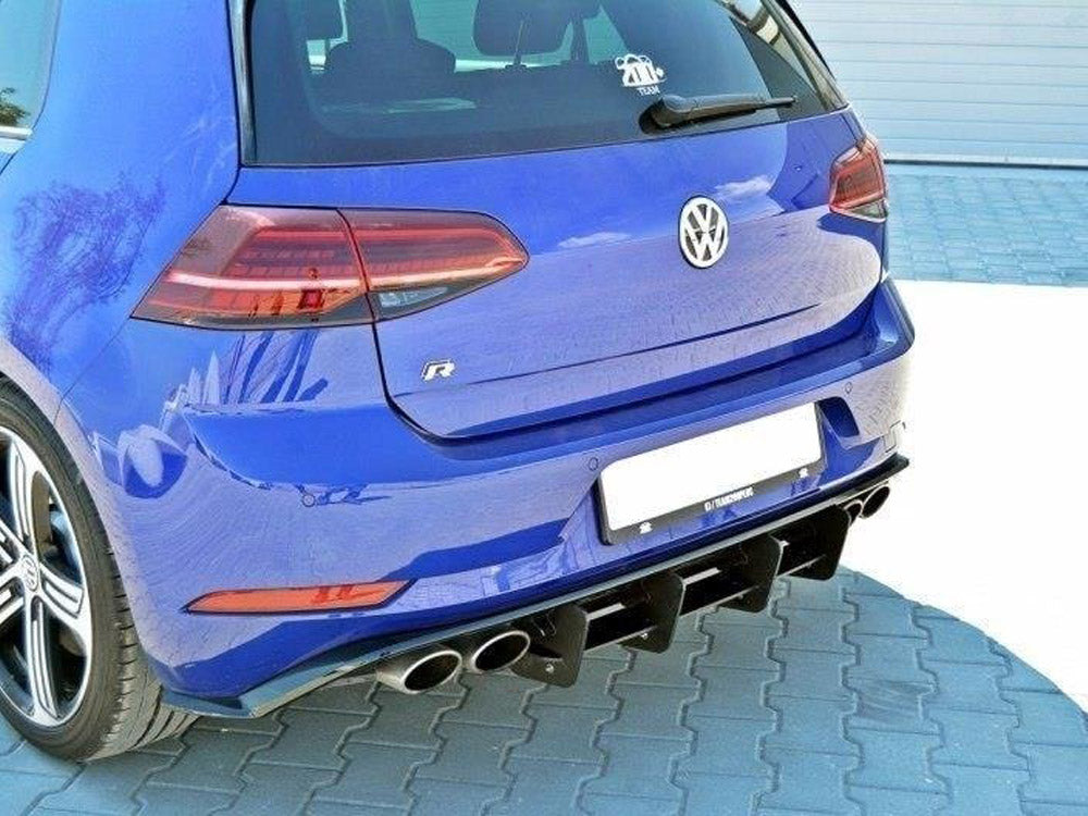 Rear Diffuser Vw Golf R 7.5 (2017-19) - Wayside Performance 