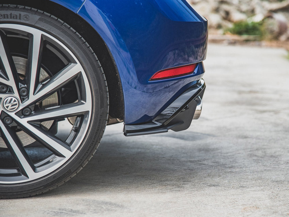 Maxton Racing Rear Side Splitters Vw Golf 7 R Facelift (2017-2020) - Wayside Performance 