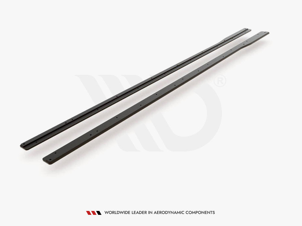 Maxton Racing Side Skirts Diffusers Vw Golf 7 R / R-line Facelift - Wayside Performance 