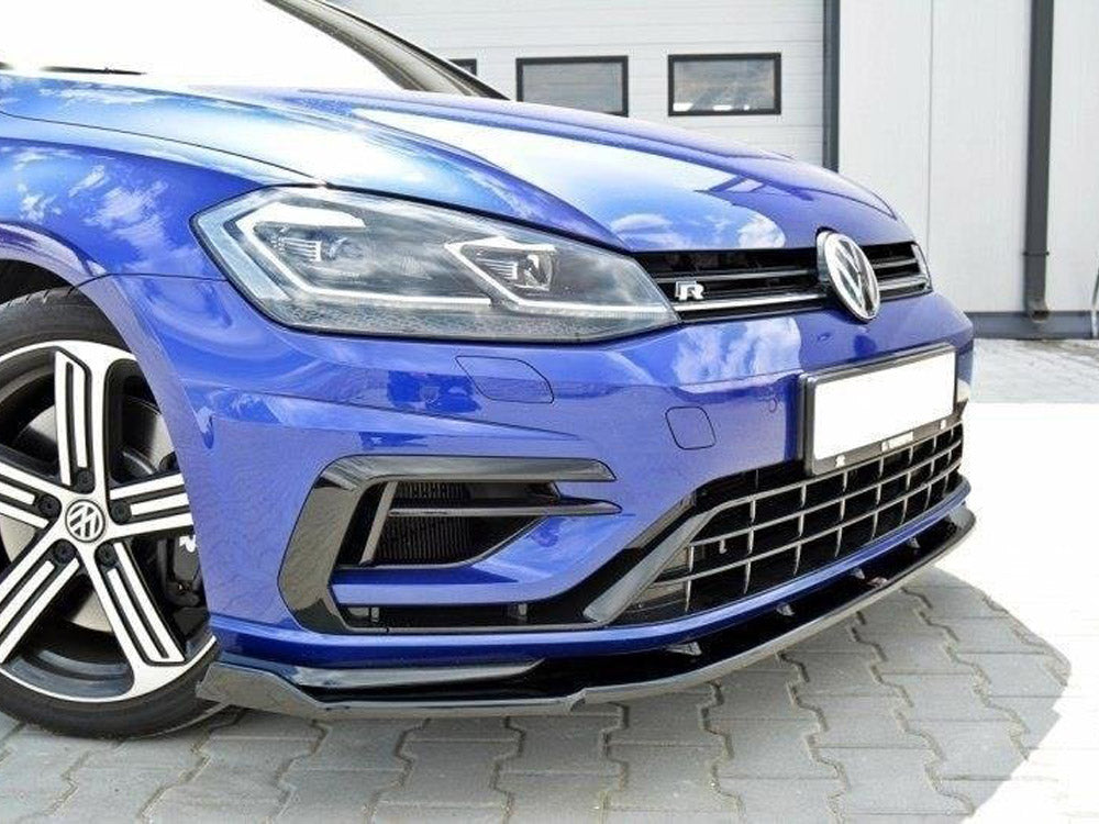 Front Splitter V.1 Vw Golf 7 R / R-line Facelift - Wayside Performance 