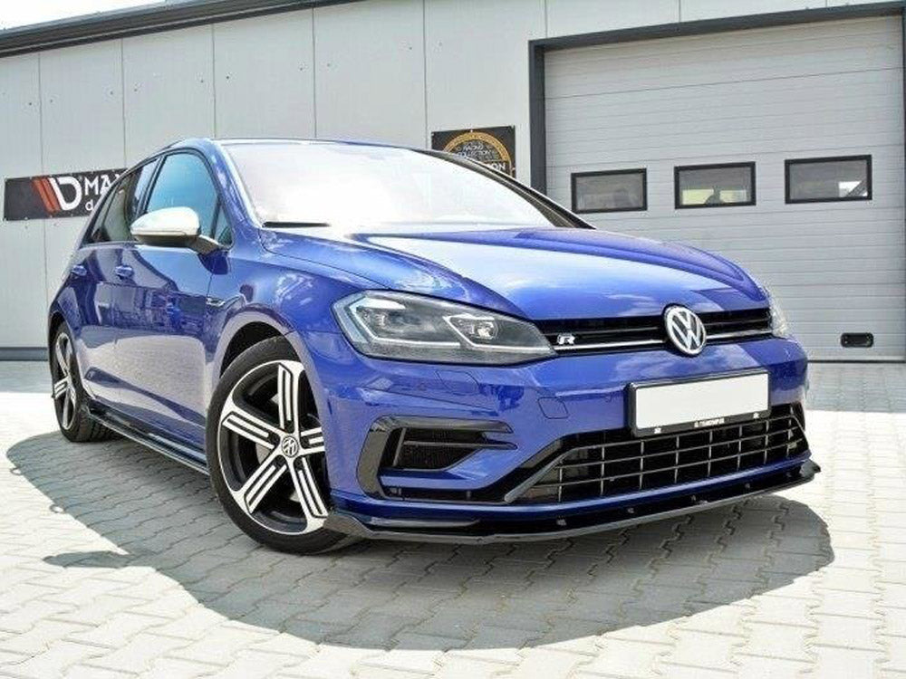 Front Splitter V.1 Vw Golf 7 R / R-line Facelift - Wayside Performance 