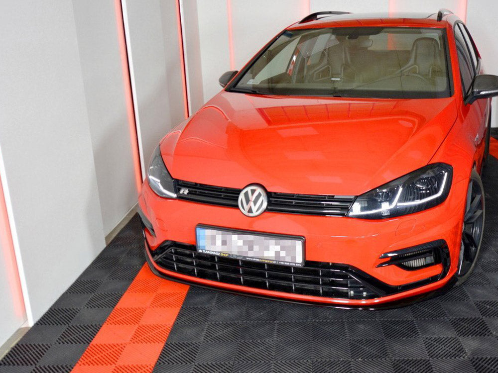 Front Splitter V.7 Vw Golf 7 R / R-line Facelift - Wayside Performance 