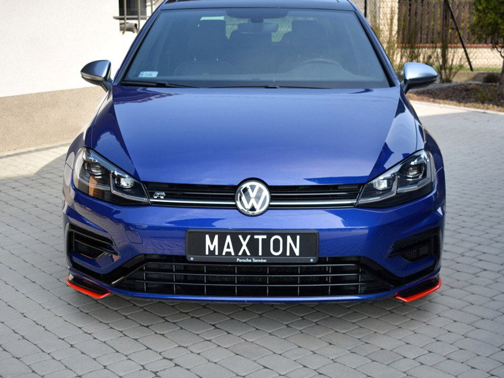 Front Splitter V.8 Vw Golf 7 R / R-line Facelift - Wayside Performance 
