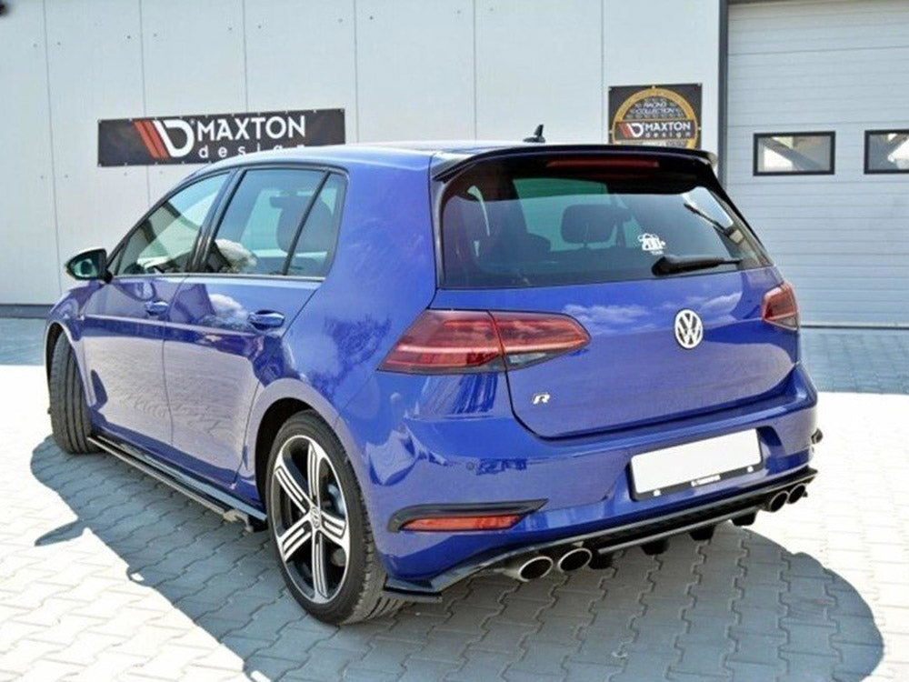 Central Rear Splitter Vw Golf Vii R (Facelift) (2017-) - Wayside Performance 