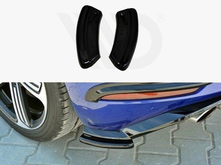 Rear Side Splitters Vw Golf 7 R / R-line Facelift - Wayside Performance 