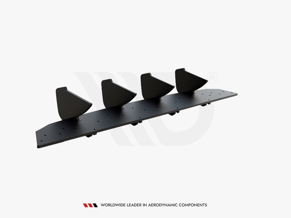 Maxton Racing Rear Diffuser V.2 Vw Golf Mk8 (2020-) - Wayside Performance 