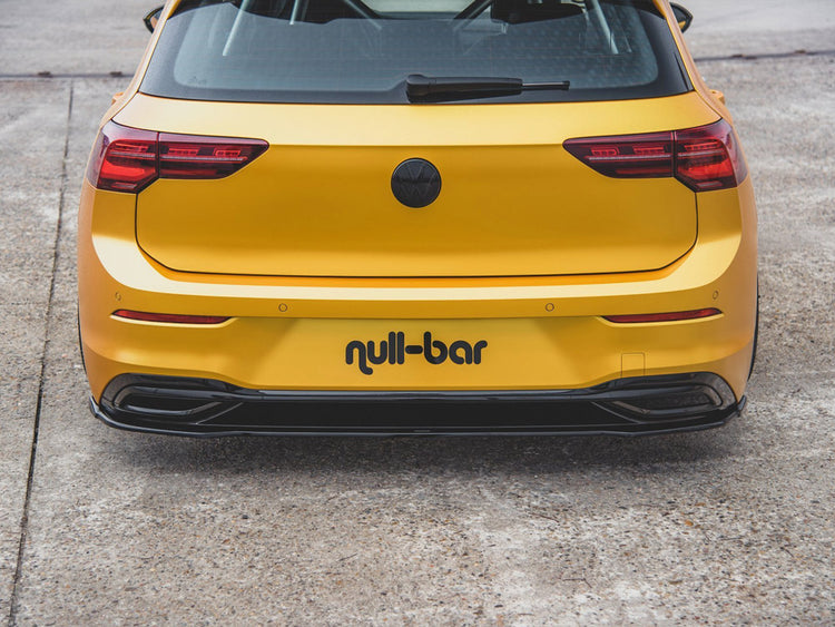 Central Rear Splitter Vw Golf Mk8 (2020-) - Wayside Performance 