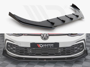 Racing Durability Front Splitter (+flaps) Vw Golf 8 Gti / R-line (2020-) - Wayside Performance 
