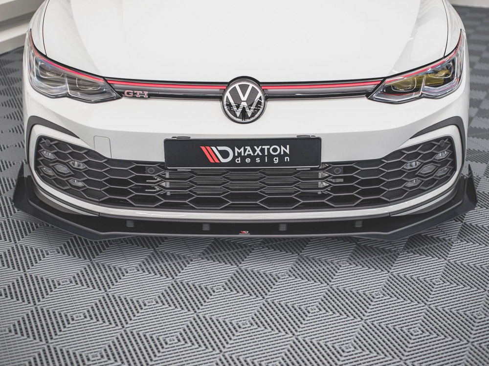 Racing Durability Front Splitter (+flaps) Vw Golf 8 Gti / R-line (2020-) - Wayside Performance 