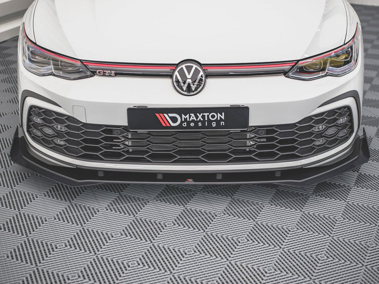 Racing Durability Front Splitter (+flaps) Vw Golf 8 Gti / R-line (2020-) - Wayside Performance 