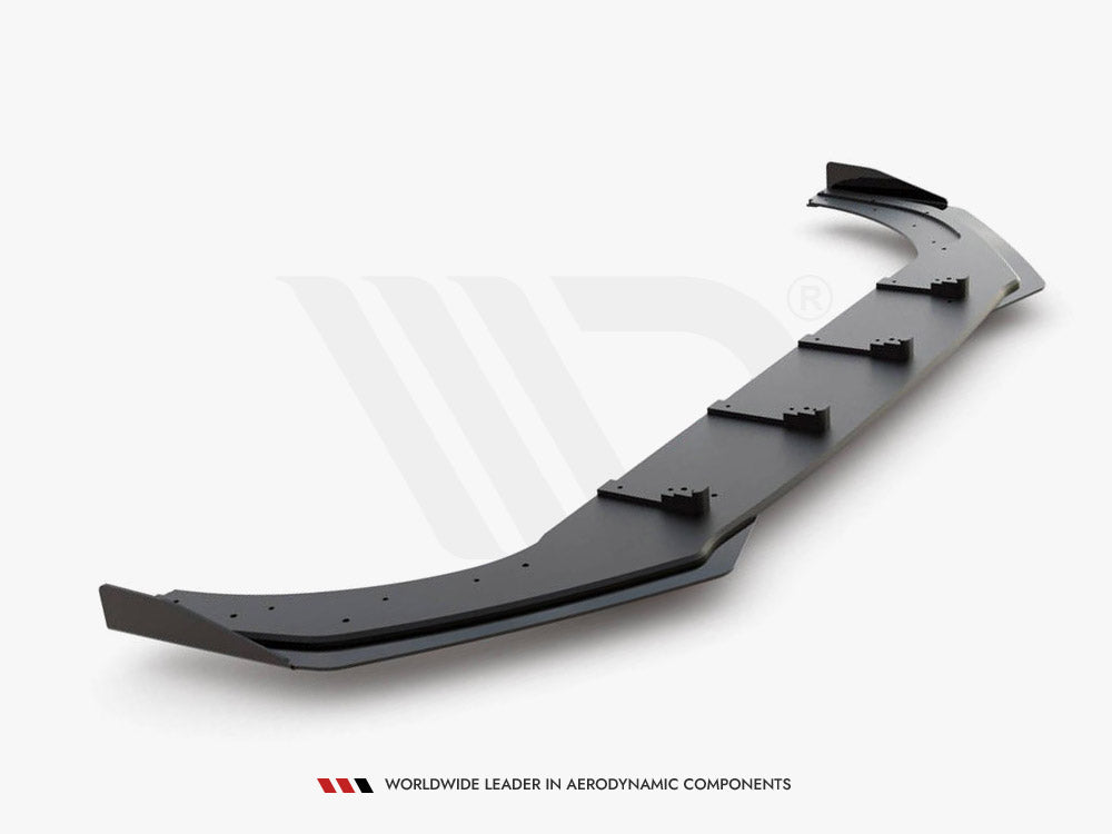 Racing Durability Front Splitter (+flaps) Vw Golf 8 Gti / R-line (2020-) - Wayside Performance 