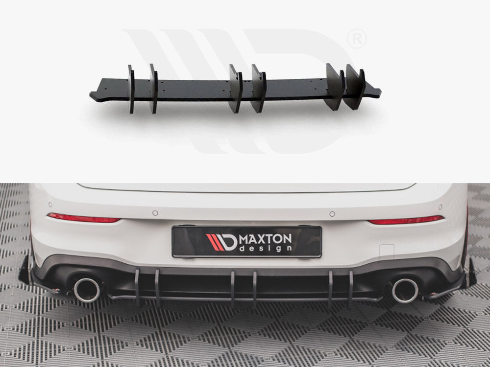 Racing Durability Rear Diffuser V2 Vw Golf 8 Gti (2020-) - Wayside Performance 