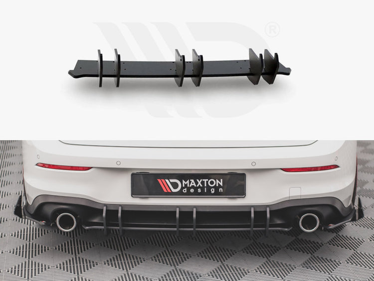 Racing Durability Rear Diffuser V2 Vw Golf 8 Gti (2020-) - Wayside Performance 