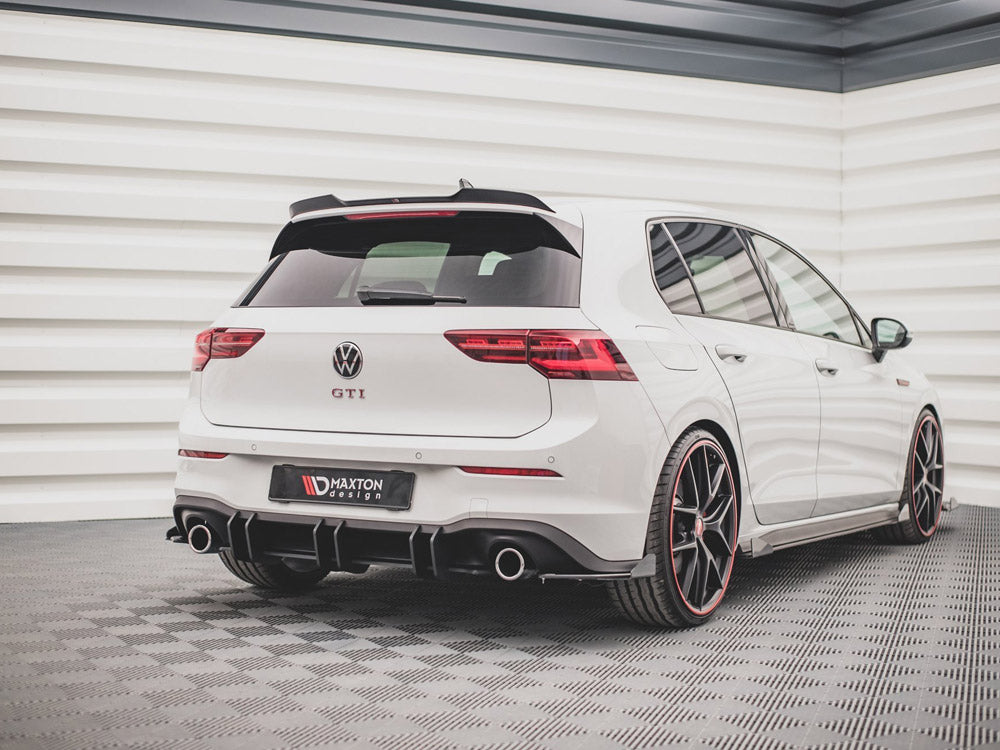 Racing Durability Rear Diffuser V2 Vw Golf 8 Gti (2020-) - Wayside Performance 