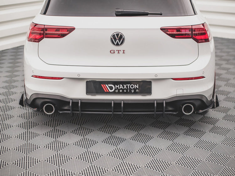 Racing Durability Rear Diffuser V2 Vw Golf 8 Gti (2020-) - Wayside Performance 