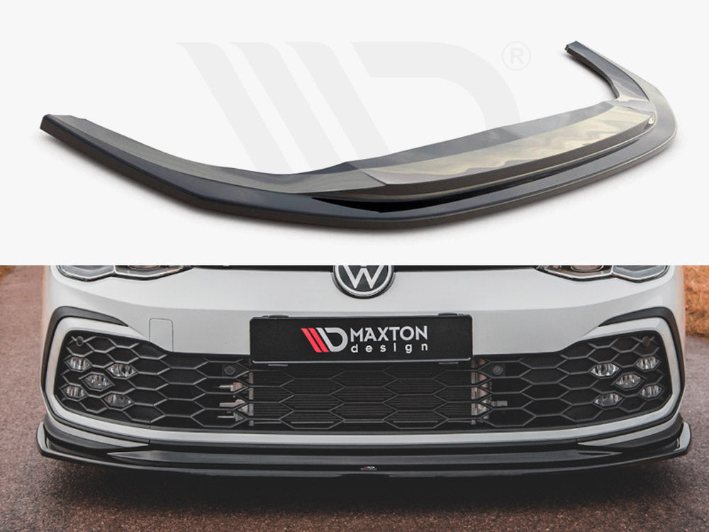 Front Splitter V5 Vw Golf 8 Gti / R-line (2020-) - Wayside Performance 