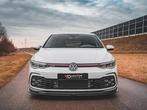 Front Splitter V5 Vw Golf 8 Gti / R-line (2020-) - Wayside Performance 