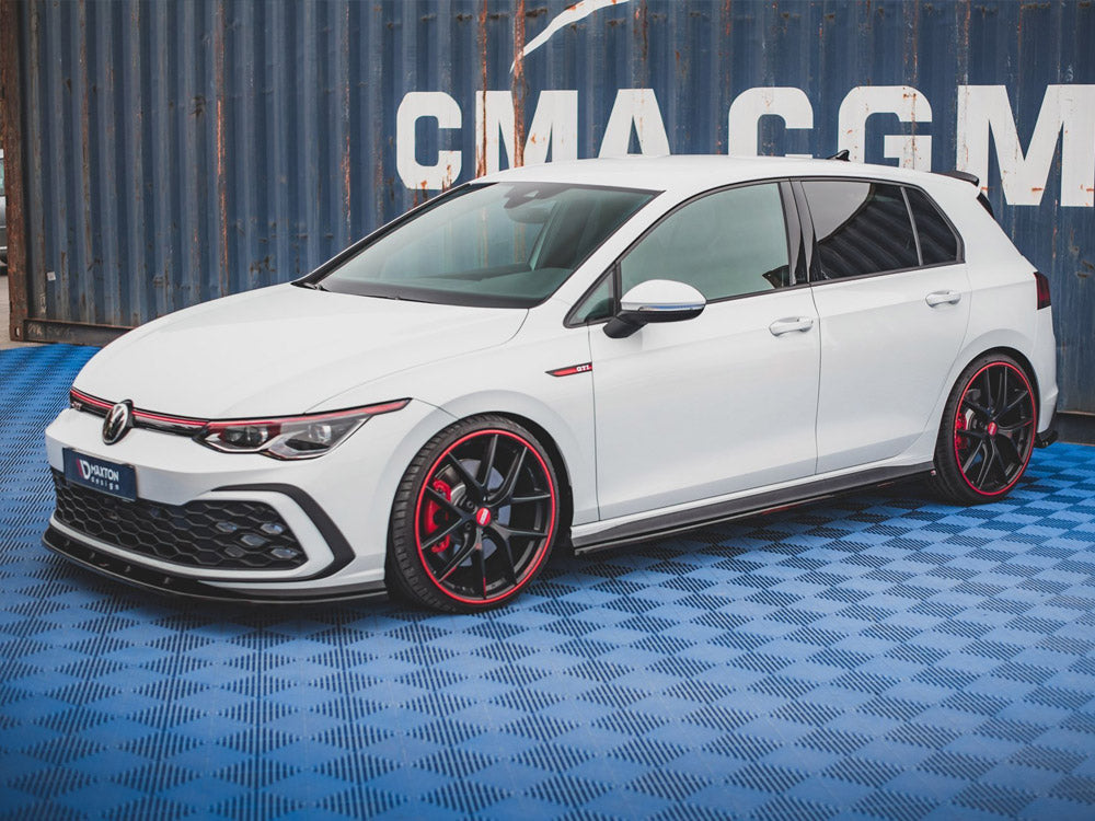 Side Skirts Diffusers Vw Golf Mk8 Gti / Gti Clubsport / R-line (2020-) - Wayside Performance 