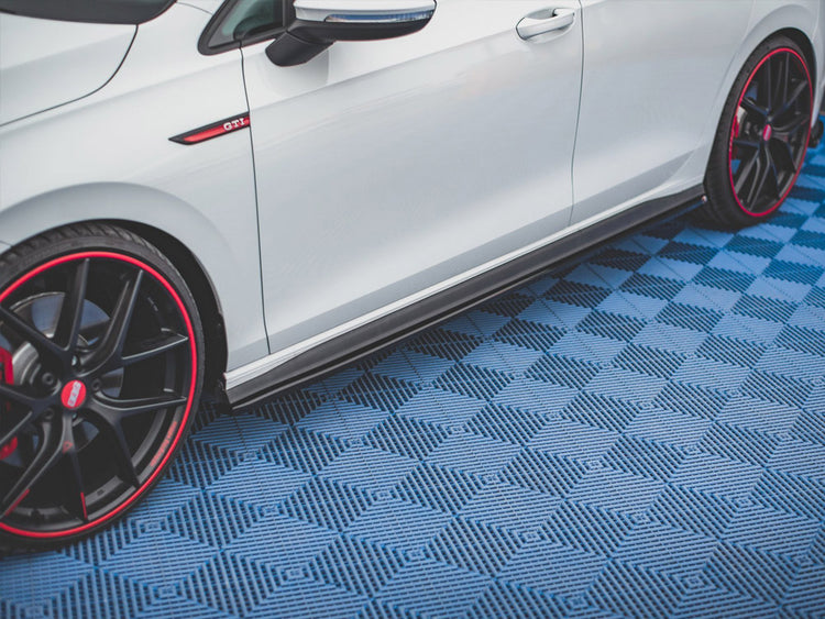 Side Skirts Diffusers Vw Golf Mk8 Gti / Gti Clubsport / R-line (2020-) - Wayside Performance 