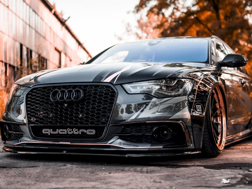Frames For Lights Audi A6 C7 S-line (2011-2014) / S6 C7 (2012-2015) - Wayside Performance 
