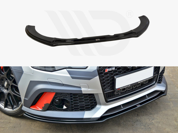 Maxton Design Front Splitter V.1 Audi Rs6 C7 (2013-up) - Wayside Performance 