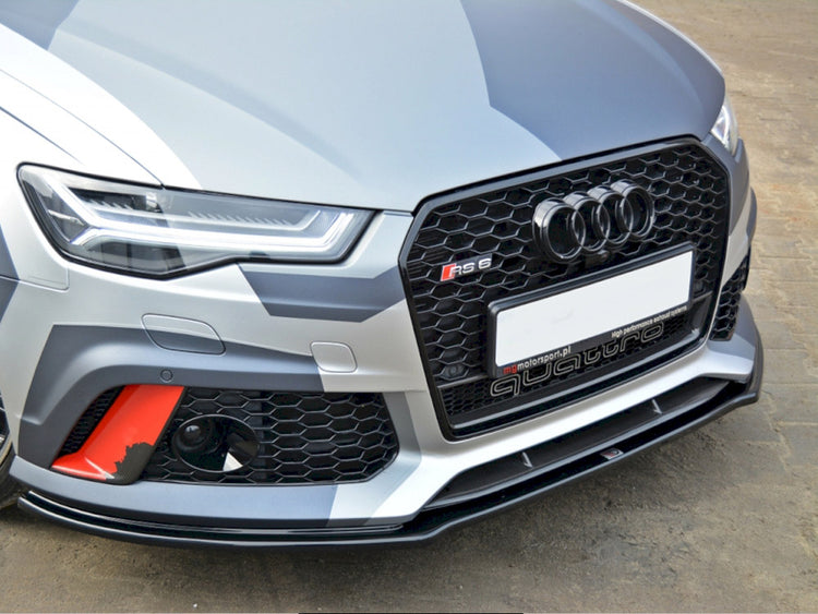 Maxton Design Front Splitter V.1 Audi Rs6 C7 (2013-up) - Wayside Performance 