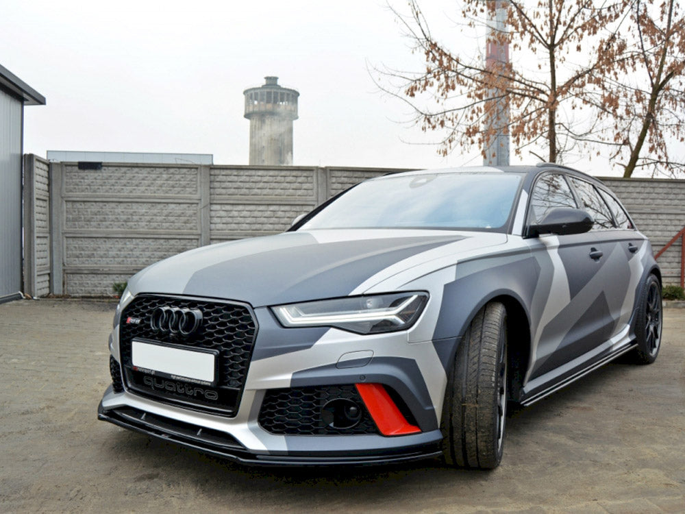 Maxton Design Front Splitter V.1 Audi Rs6 C7 (2013-up) - Wayside Performance 