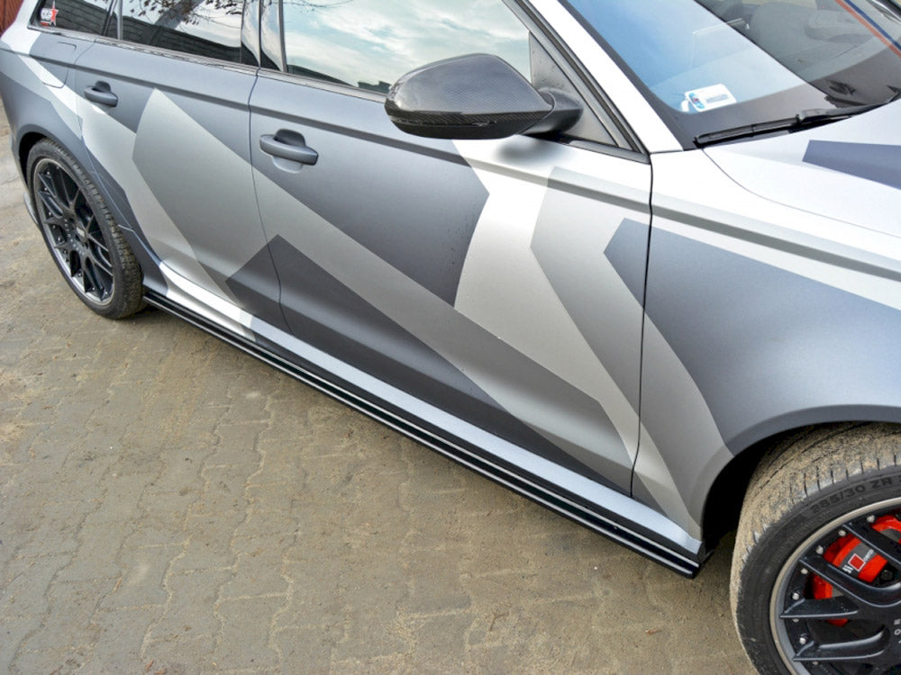 Maxton Design Side Skirts Diffusers Audi Rs6 C7 - Wayside Performance 